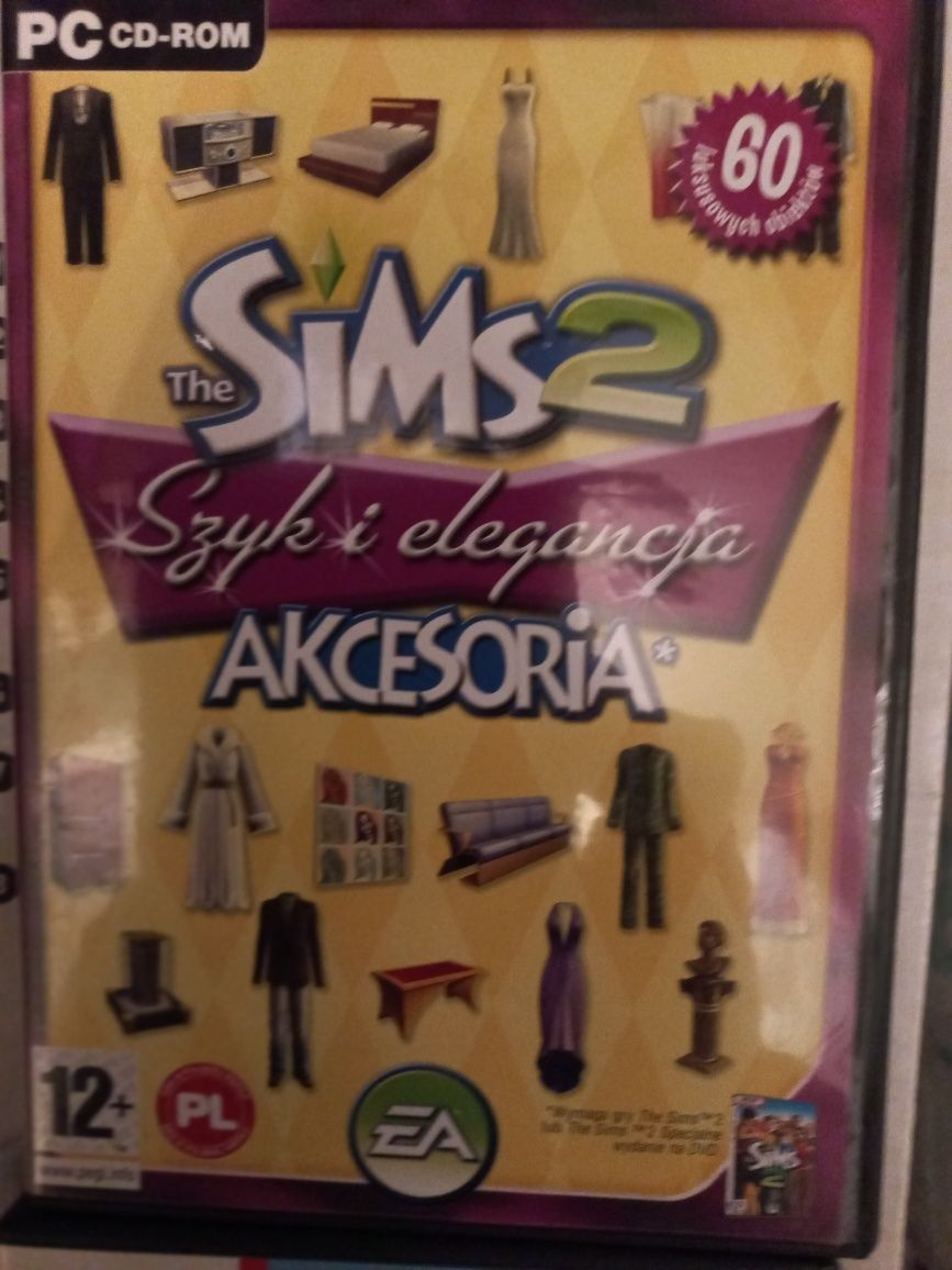 Gra The Sims 2 dodatki Zwierzaki +  Szyk I Elegancija