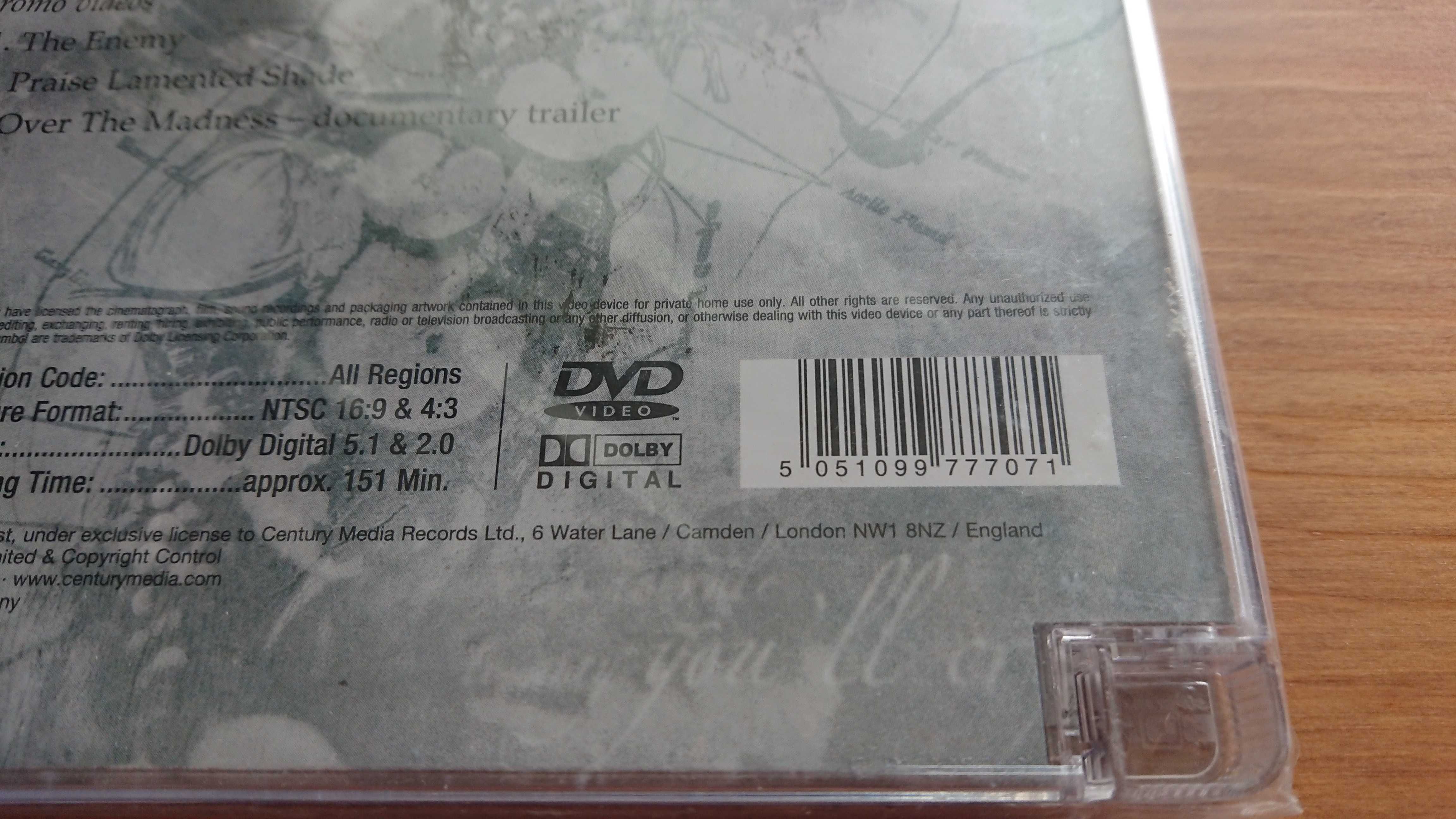 Paradise Lost The Anatomy Of Melancholy 2DVD NOWA 2008 Super Jewel BOX