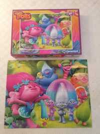 Puzzles: Trolls 100 , Princesas Disney 2x60