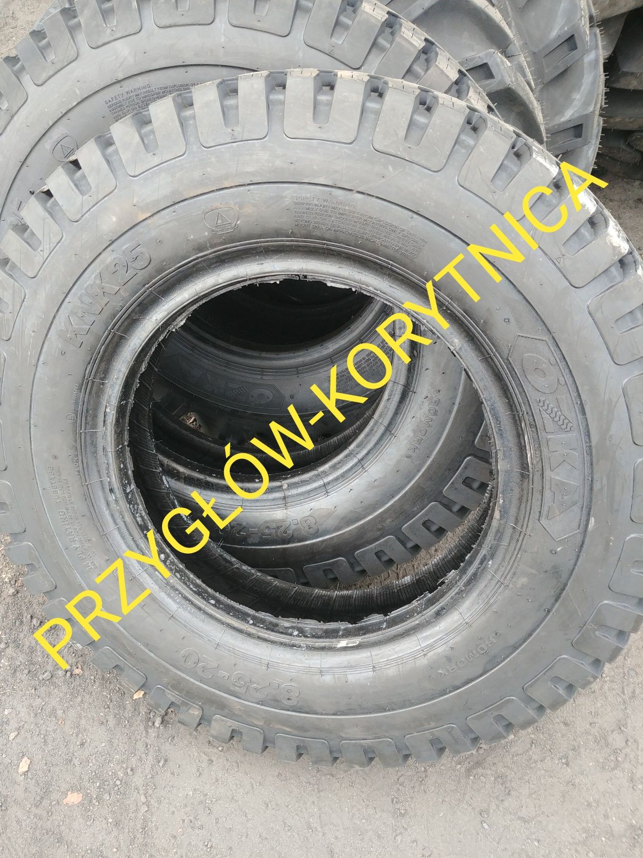 Nowa opona rolnicza 8.25 - 20 OZKA KNK 25 14PR [133 A6] TT