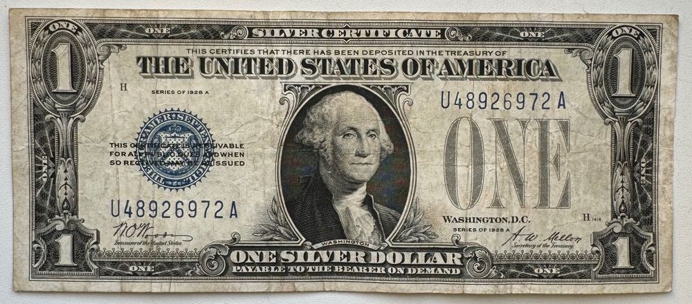 1 долар 1928 року
