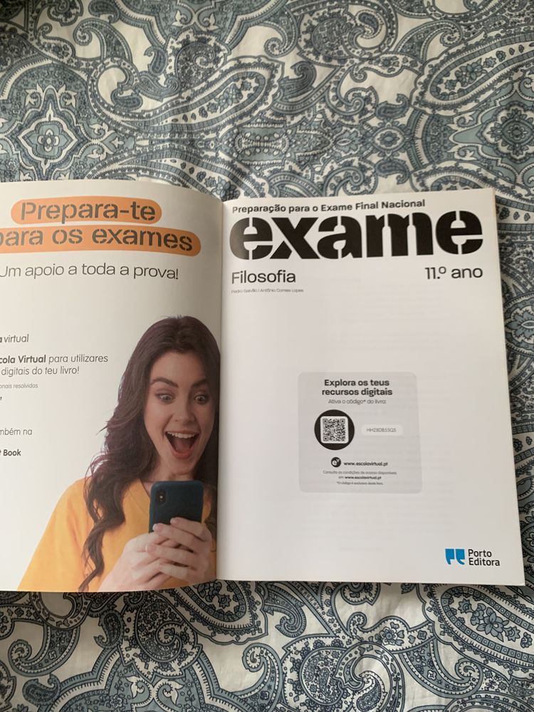 Livro Preparação para o Exame Final Nacional de Filosofia do 11.º ano