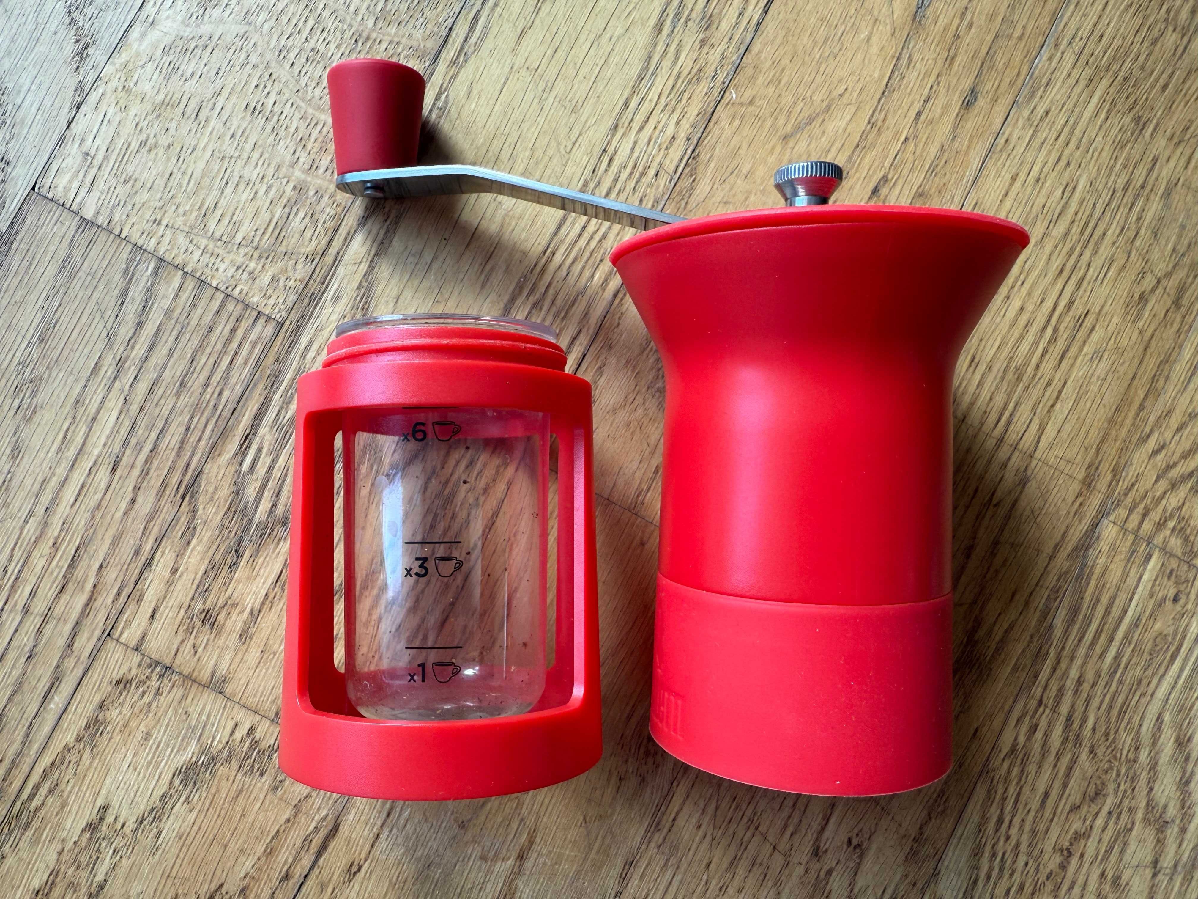 Młynek do kawy Bialetti Macinacaffè czerwony