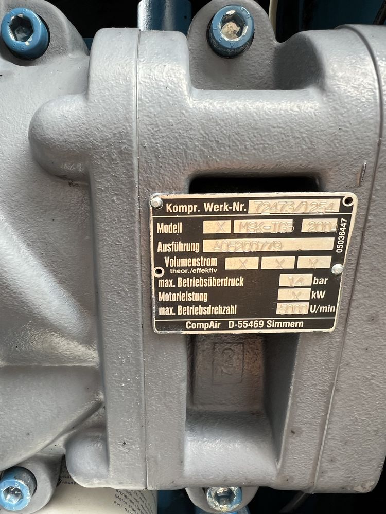 Kompresor śrubowy 15KW Mahle MSK-G sprężarka