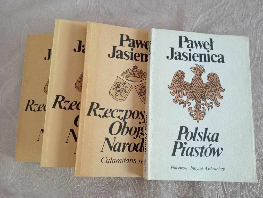 4 książki Pawła Jasienicy