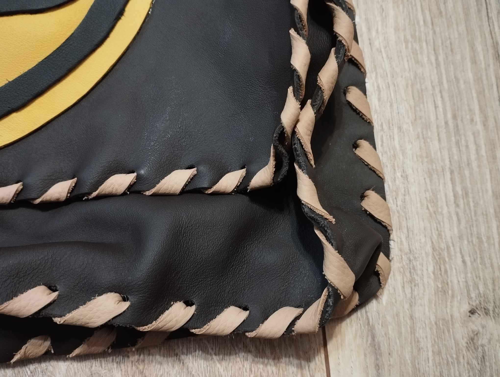 Borussia Dortmund BVB 09 handmade bag ręczna robota jedyna unikat Rare