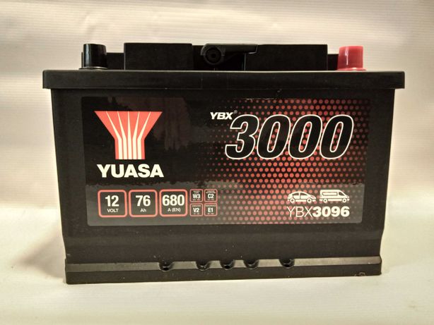 Akumulator YUASA YBX 76Ah 680A 12V 74Ah