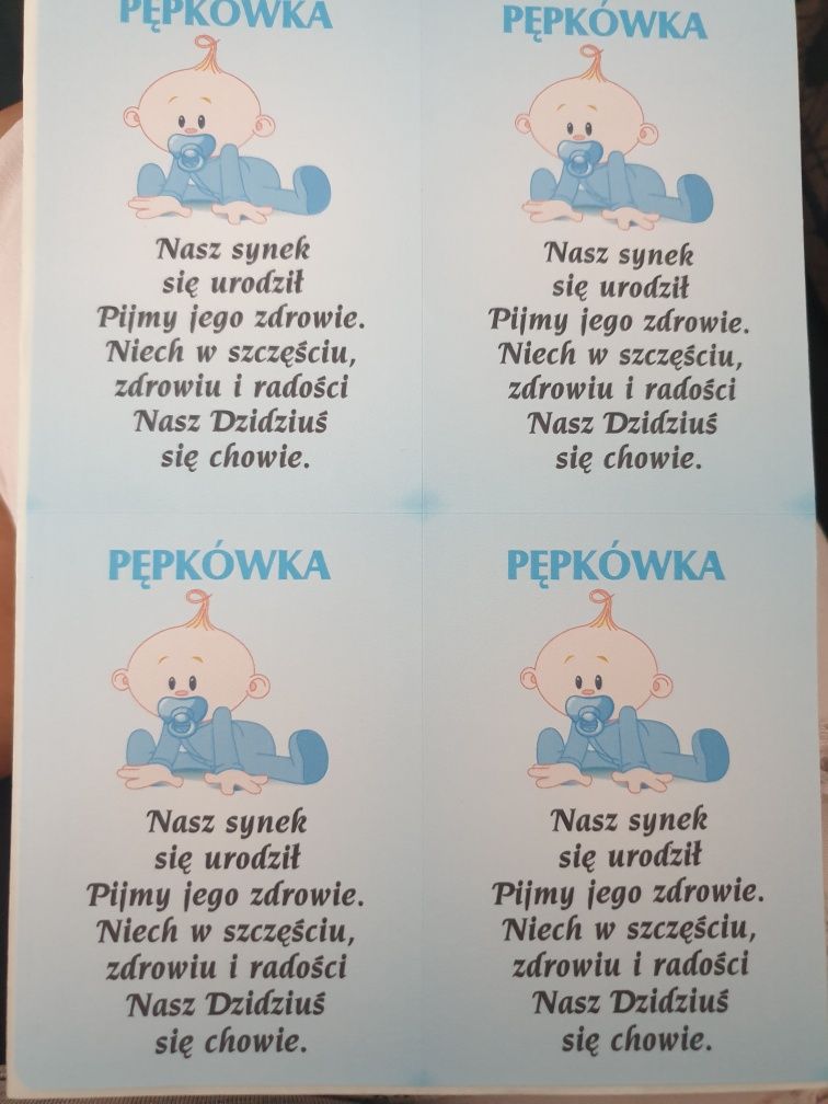 Naklejki na butelki ,wódkę ,alkohol Pępkówka.