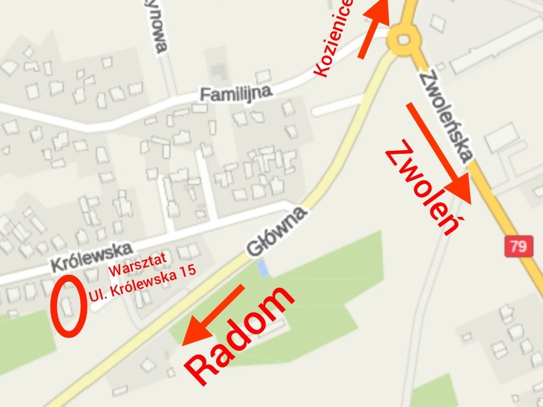 Wynajmę Warsztat samochodowy z wyposażeniem, Aleksandrówka