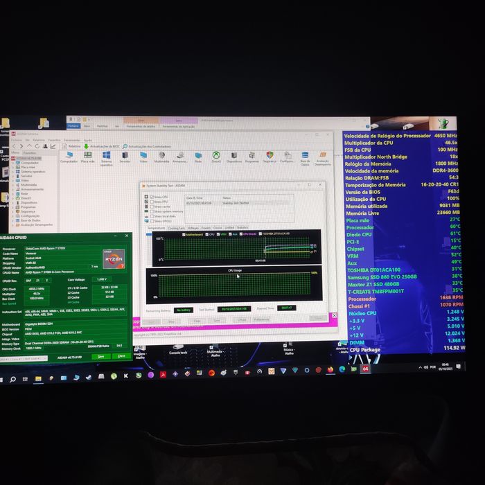 Processador AMD Ryzen 7 5700x