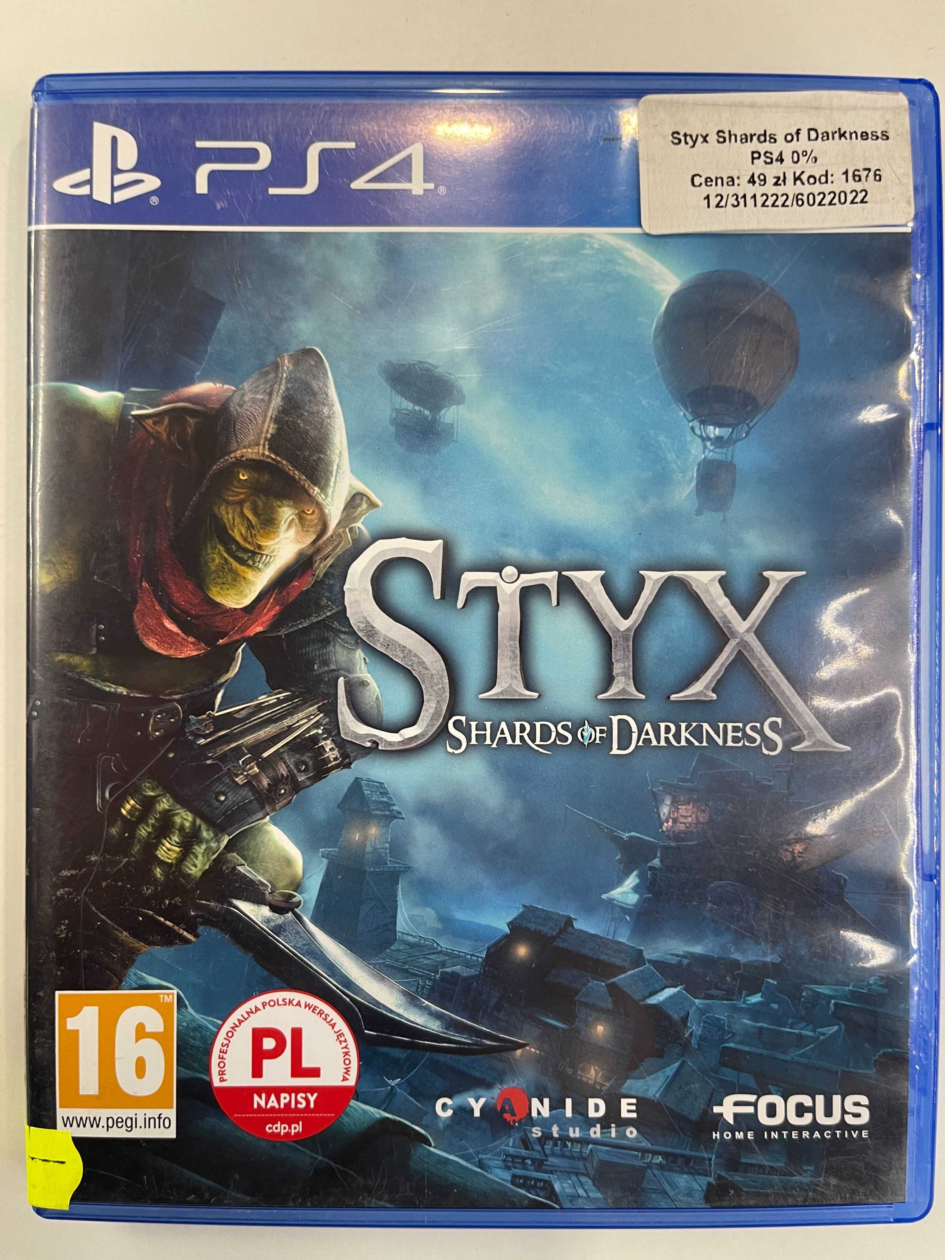 Styx Shards of Darkness PS4