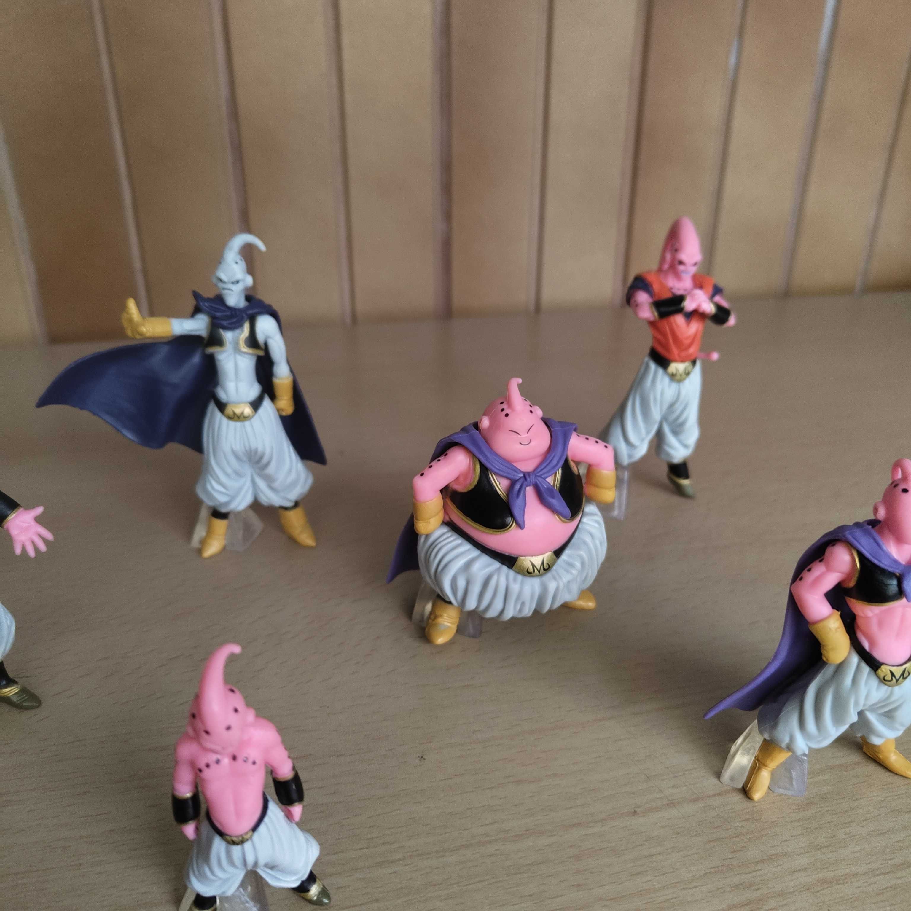 8 Bonecos Figuras Majin Boo, Bubu, Boo Boo Dragon Ball Z