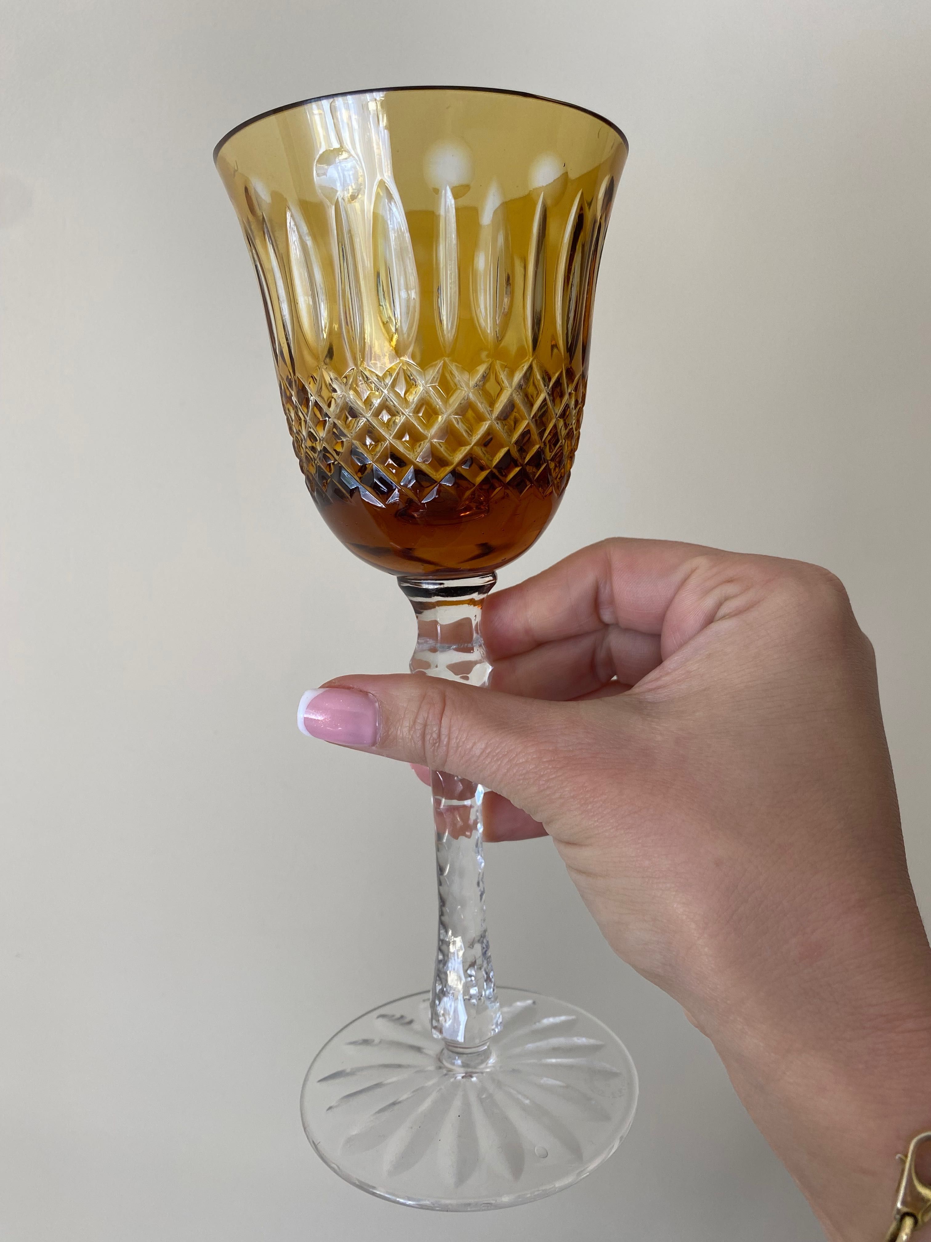 Kryształowe kieliszki z Francji Cristal de Lorraine 6szt.