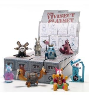 the Vivisect playset 6 figuras diferentes