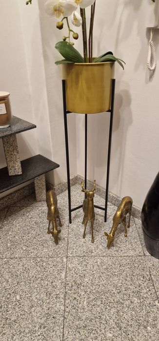 Conjunto 3 peças em em latão