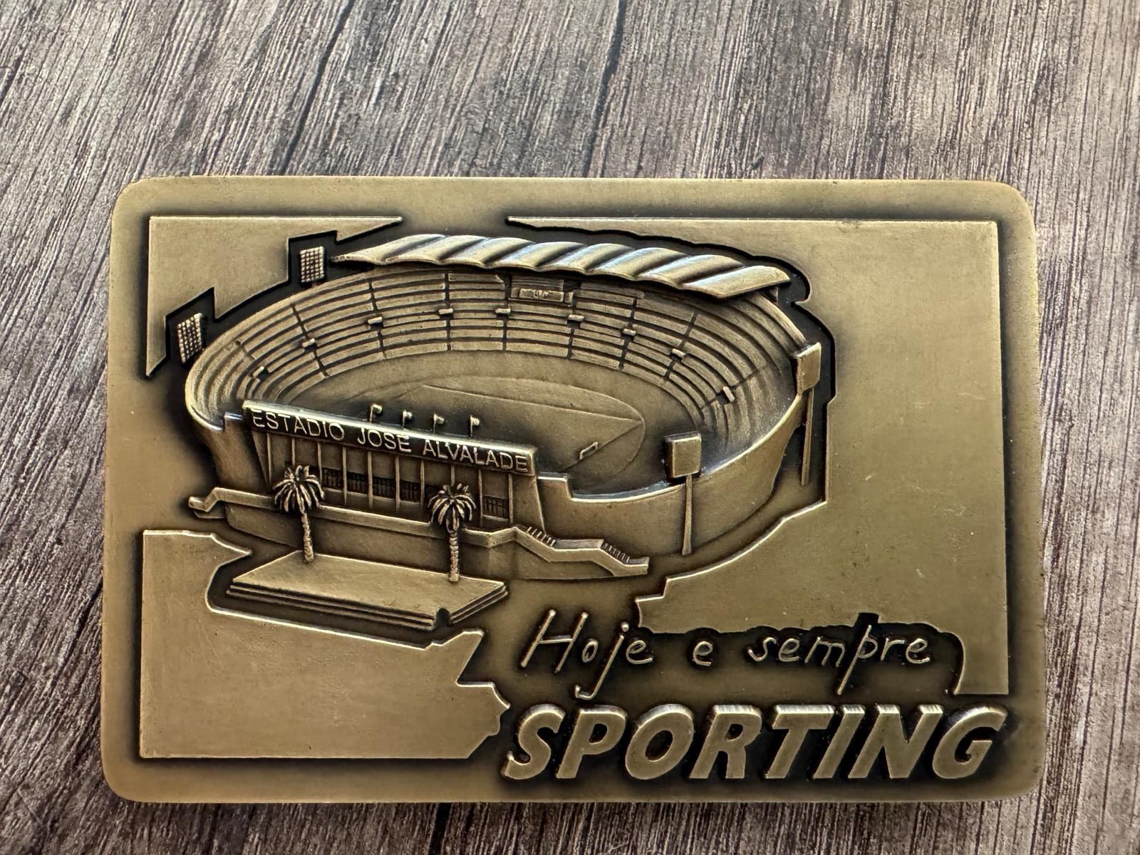 Placa comemorativa do Sporting