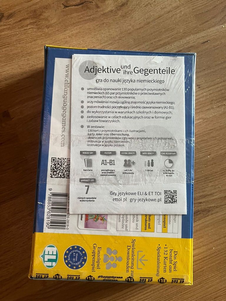 Gra Adjektive po niemiecku