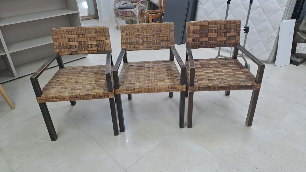 Cadeira com palhinha