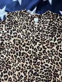 Рубашка летняя,леопардовое платье,платье рубашка,легкая рубашка H&M