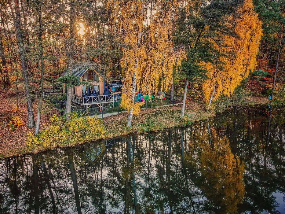 Boże Narodzenie sylwester Domek jacuzzi sauna Sandomierz jezioro