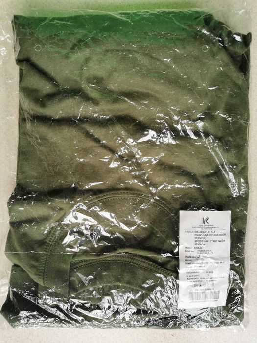 Bielizna letnia wojskowa 518/MON 529/MON Rozmiar M NOWA