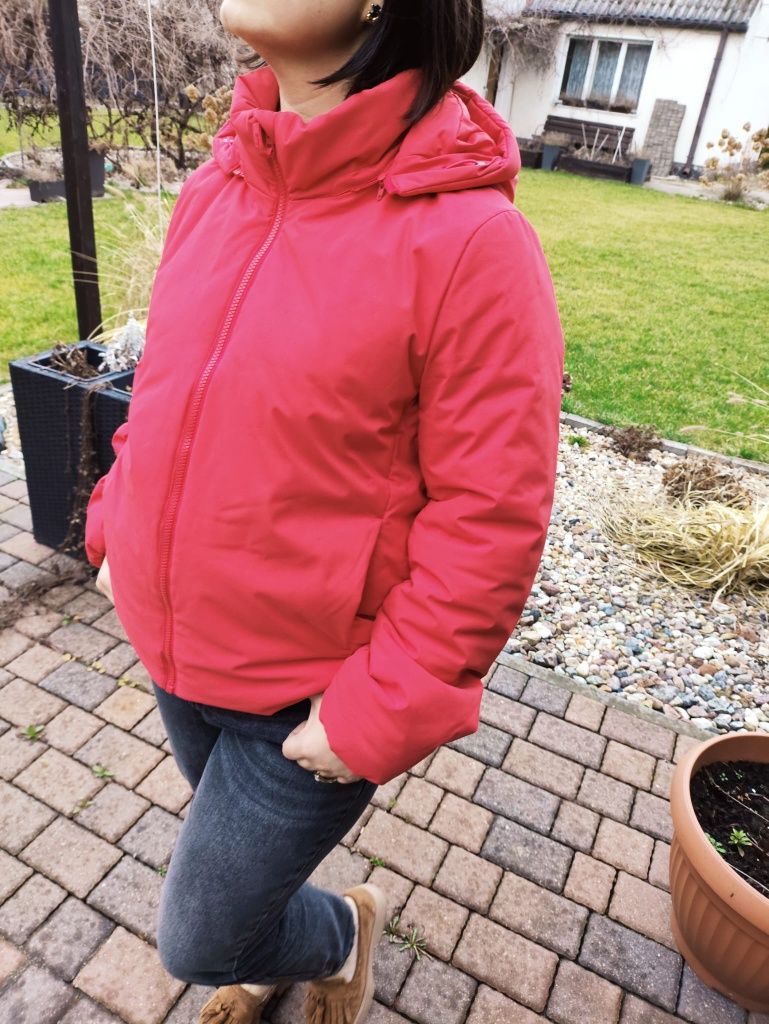 Kurtka puchowa Uniqlo kaczy puch puffer jak nuptse ciepła