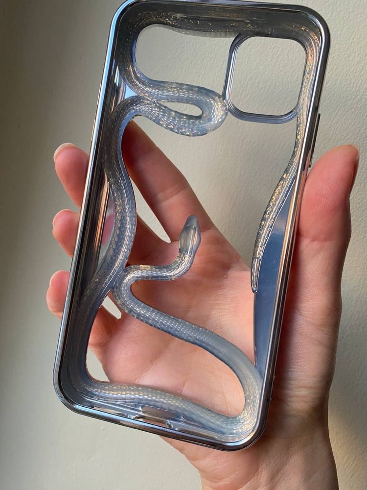 Стильний чохол чехол на айфон змія год змеи iphone 11 сase snake