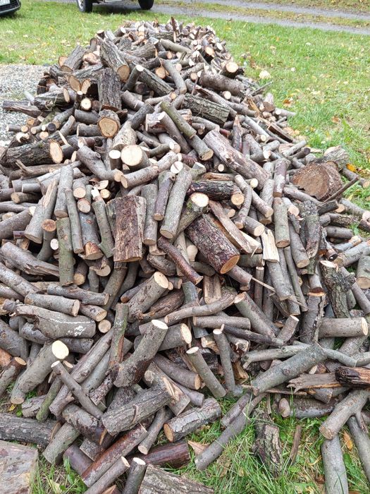 Drewno opałowe gałęziówka buk dąb