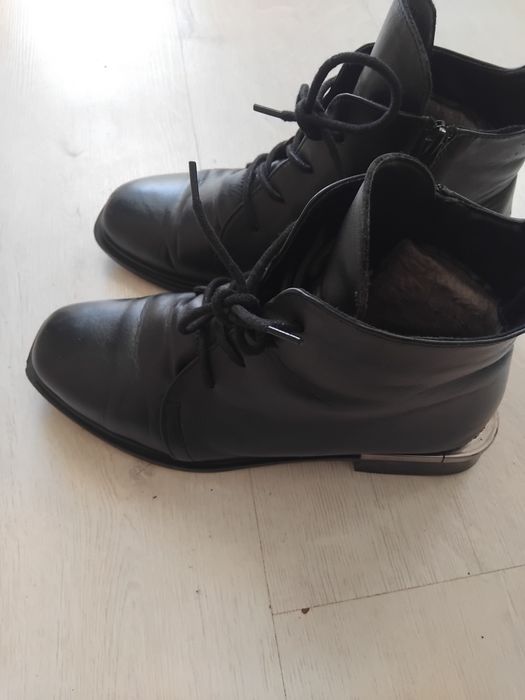 Черевики шкіряні зимові