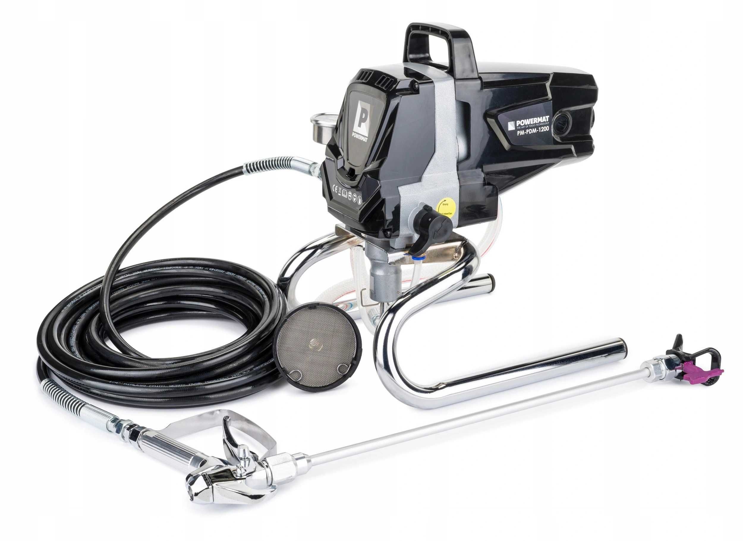 Agregat MALARSKI Pistolet Hydrodynamiczny + 3 Dysze - NOWY