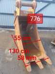 Lyzka 60cm fi80mm lycha Cat 320 60 cm 322 321