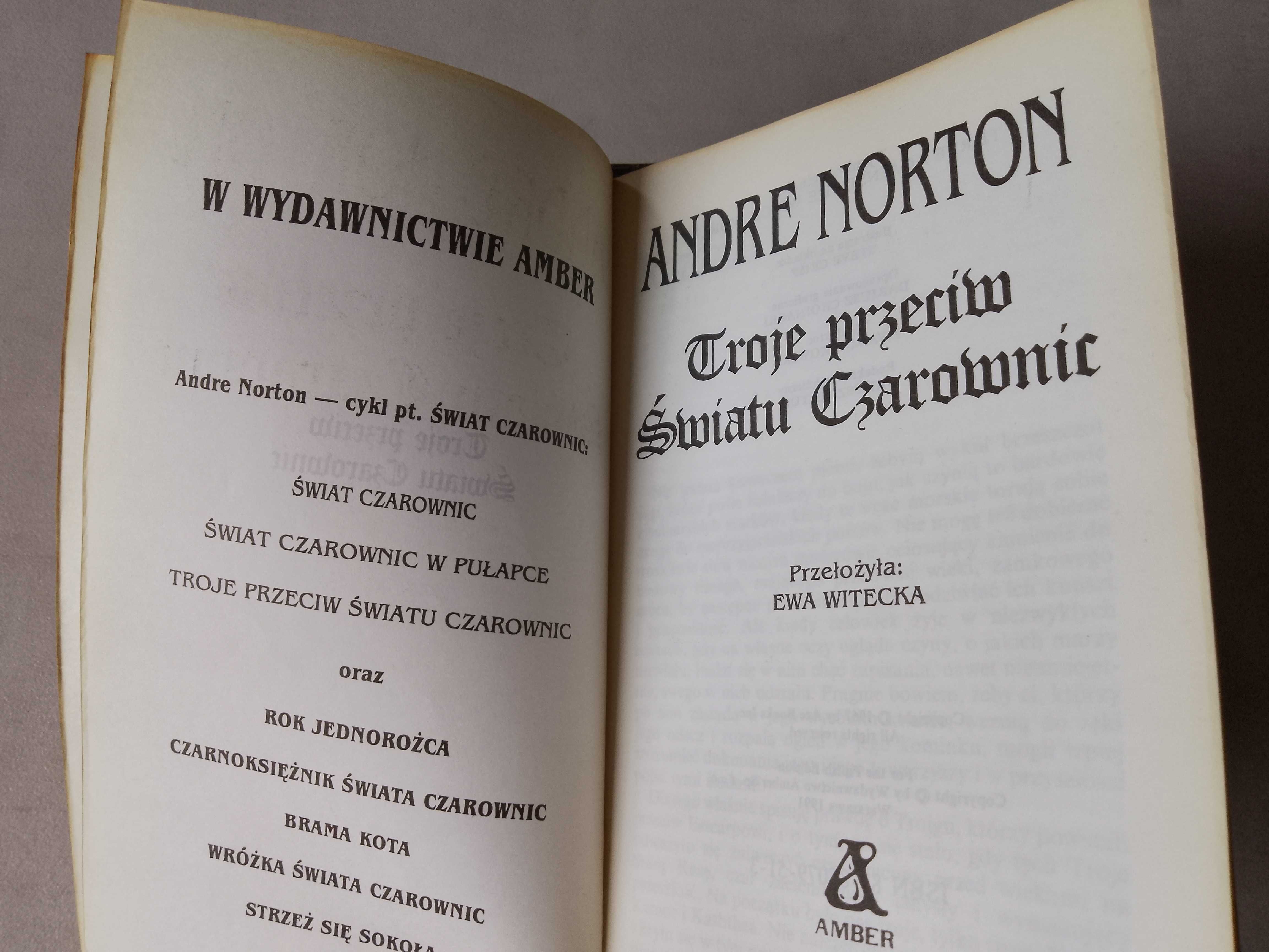 A. Norton "Świat czarownic" 8 części
