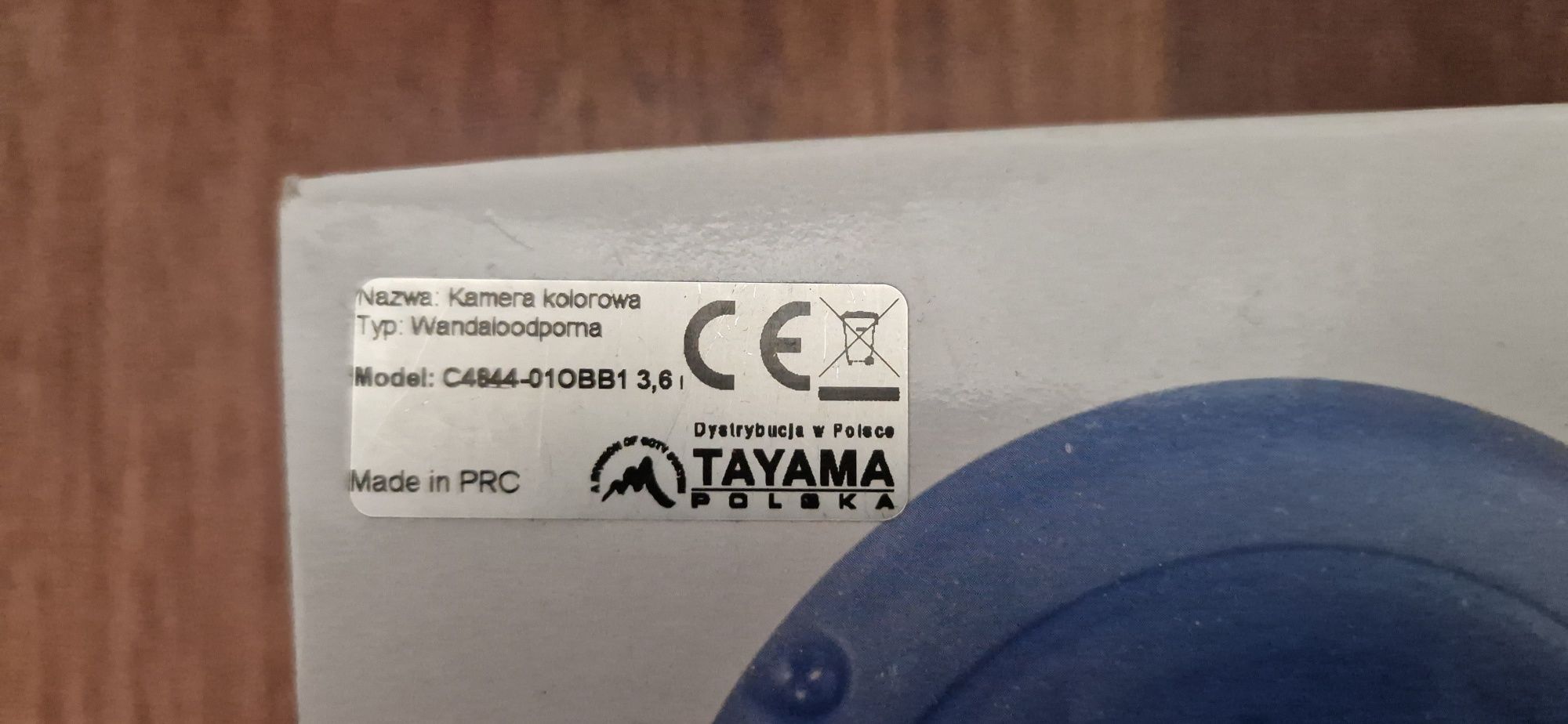 Kamera analogowa wandaloodporna