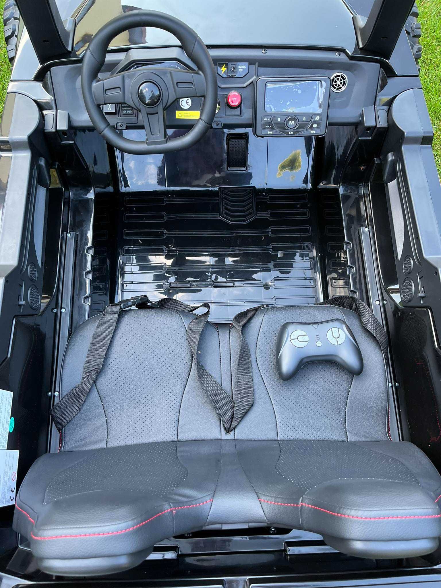 Buggy 4x4 na akumulator dla dzieci dwuosobowy samochód autko 60kg 24V