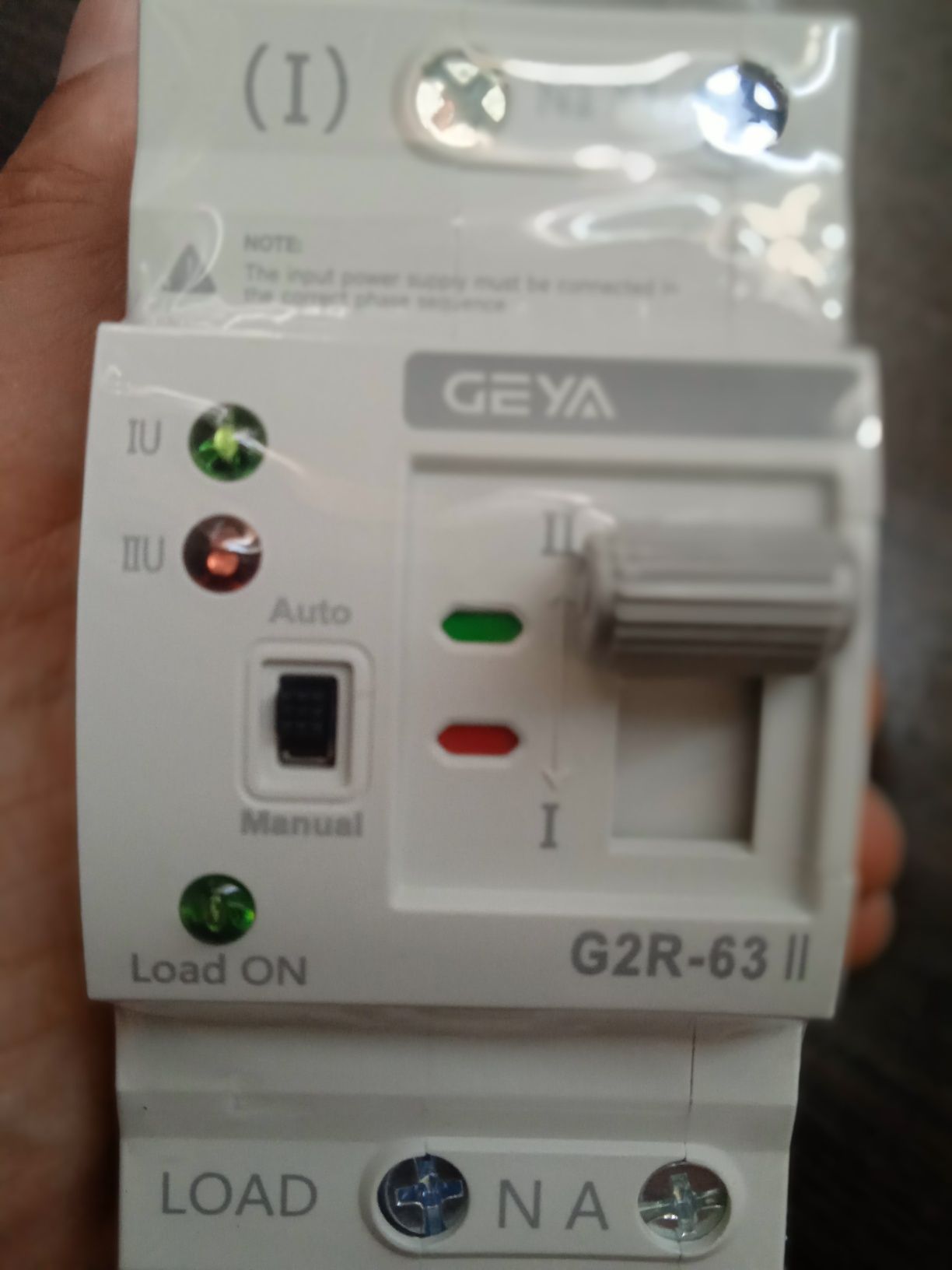 Авр 40а  2p 220v geya g2r-63ll