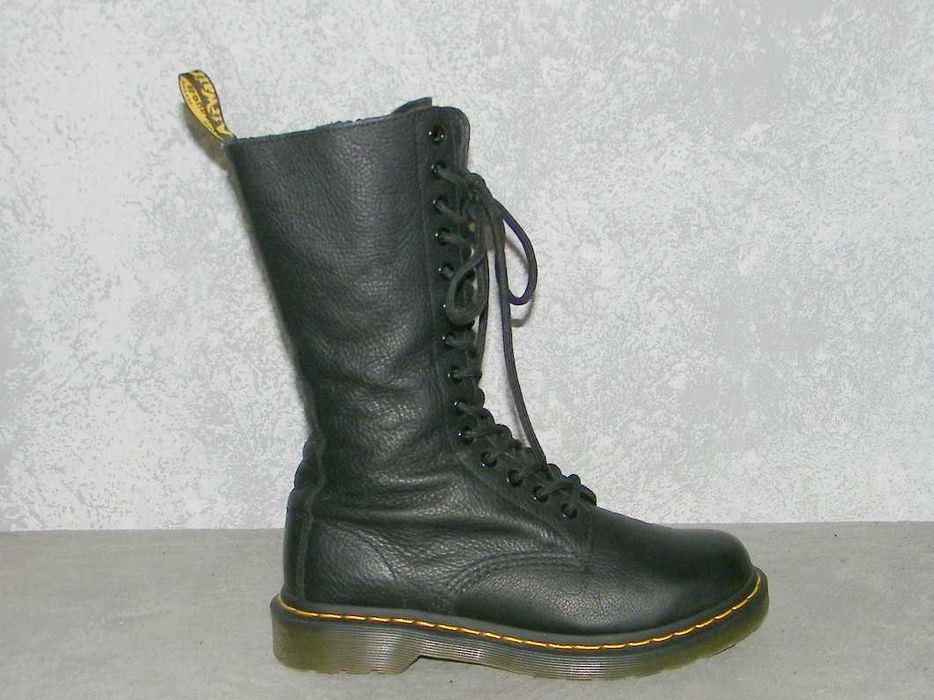 Dr.MARTENS Virginia - 14 dziurek SKÓRA - SUWAK - rozm. 38 - JAK NOWE !