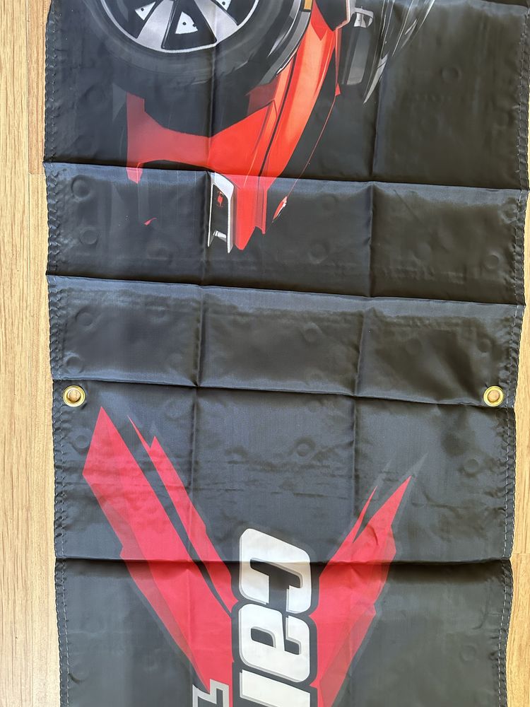 Banner materislowy Can-Am Team / Garaż