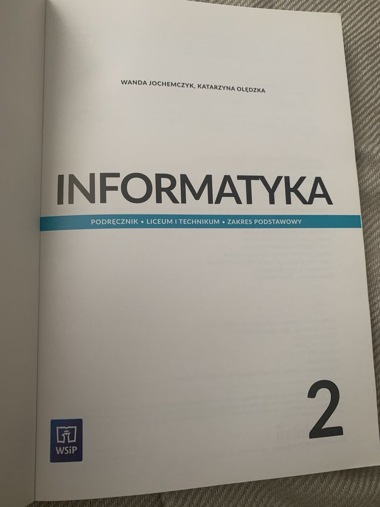 Podręcznik Informatyka 2