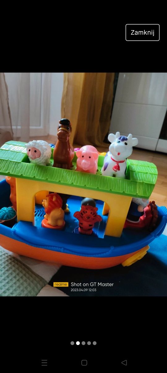 Arka Noego zabawka interaktywna