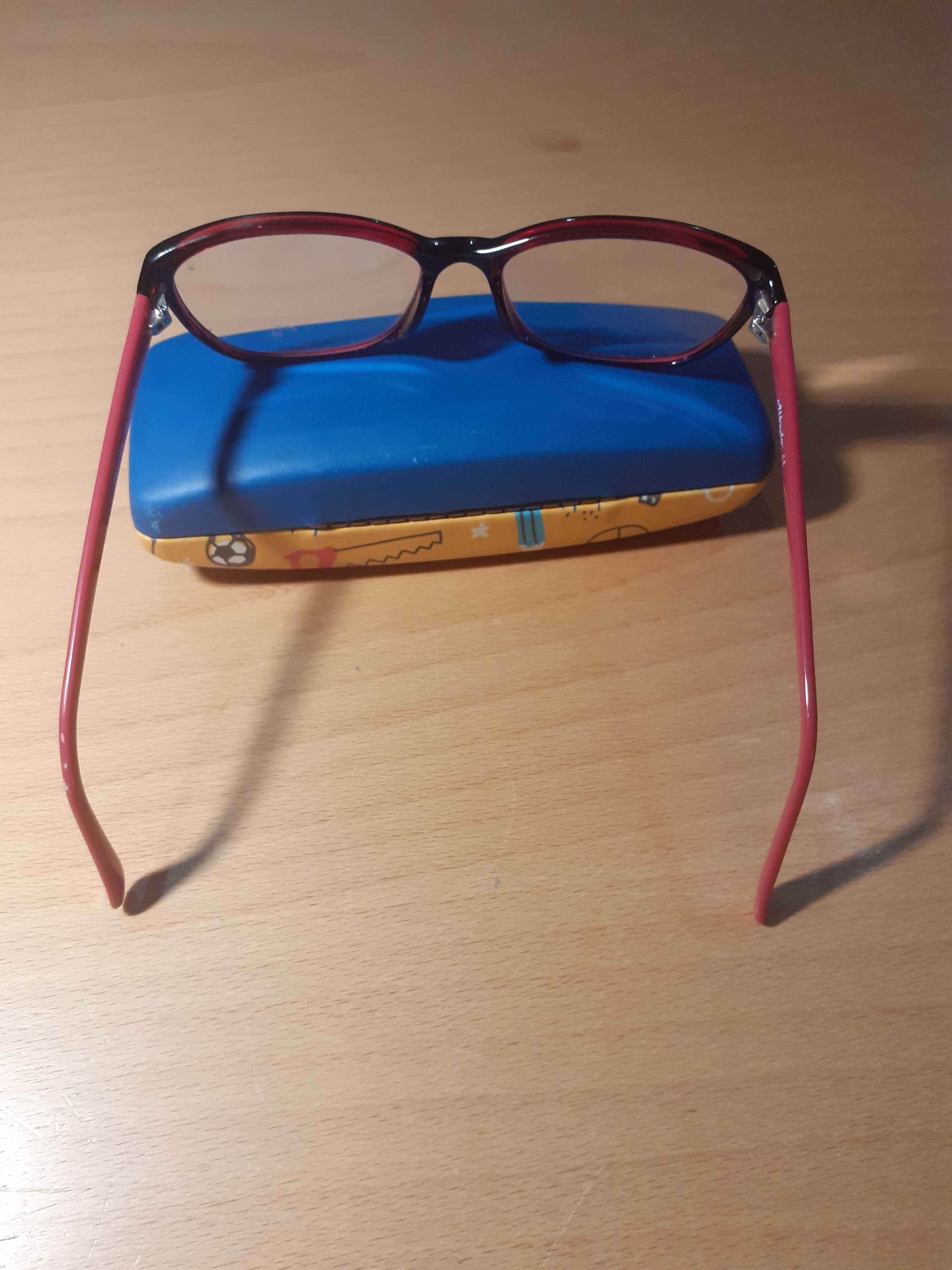 Oprawki do Okularów damskie czerwone różowe okulary tanio