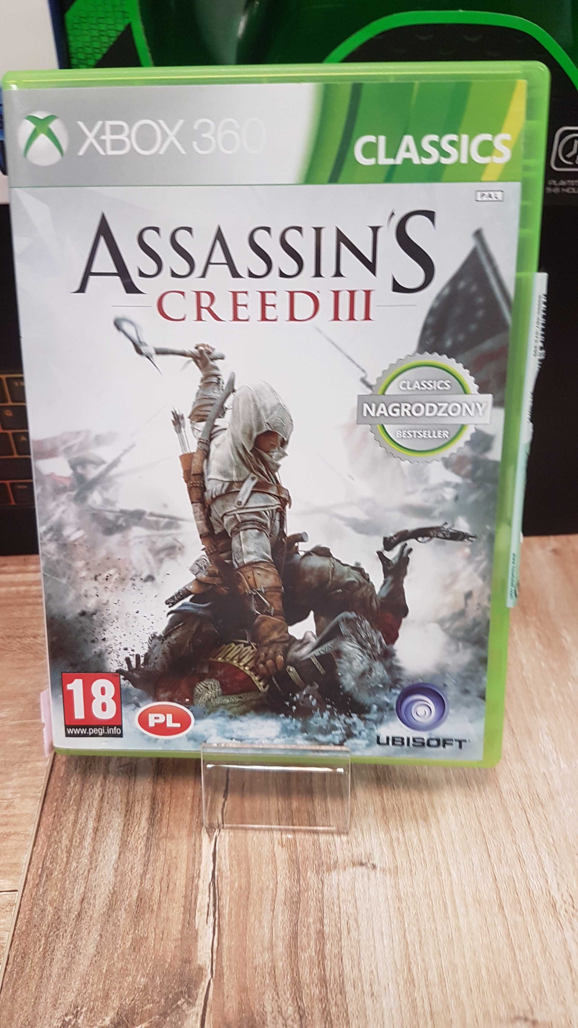 Assassin's Creed III XBOX 360 Sklep Wysyłka Wymiana
