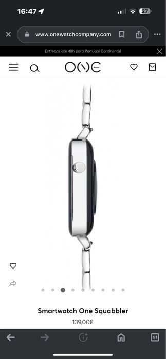 Smartwatch ONE NOVO na caixa NUNCA USADO