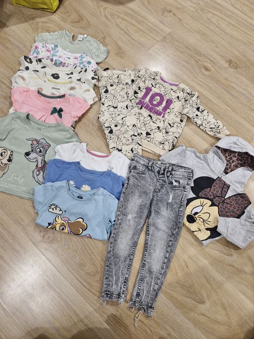 Paka ubranek dziewczynka 98