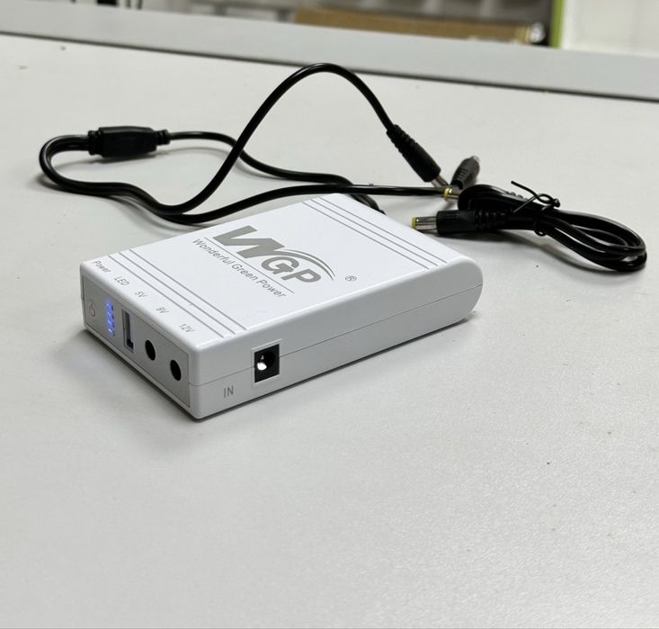 ДБЖ для роутера MINI DC UPS WGP103 (10400mAh, 5V, 9V, 12V) White
