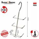 Hak Wędzarniczy Super Smoke do filetów i płatów ryb 3mm Premium 16cm