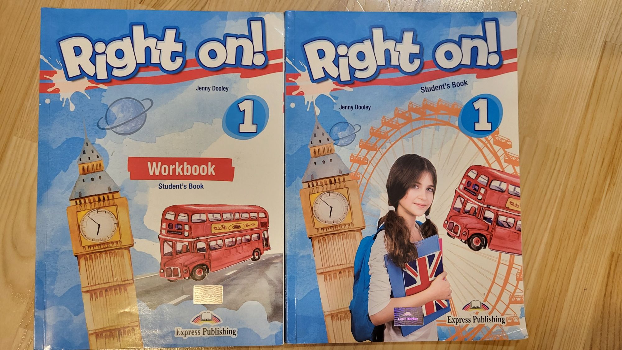 Right On! 1. Student's Book + Workbook
Jenny Dooley