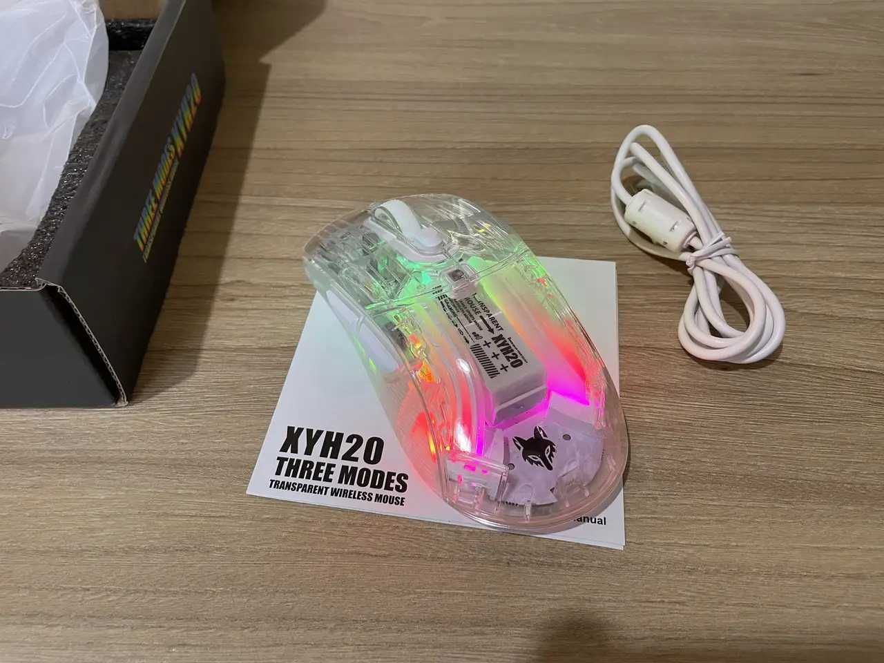 Беспроводная Bluetooth мышка с подсветкой RGB X20 мышь игровая блютуз