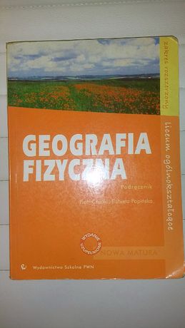 Podręcznik Geografia Fizyczna Zakres Rozszerzony PWN P. Czubla WYSYŁKA