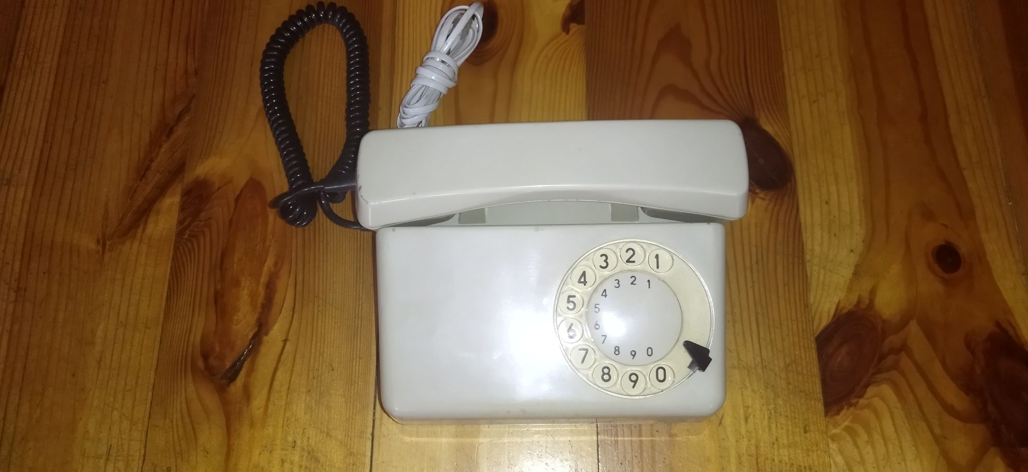 Telefon Tulipan Telkom RWT jasno-szary (sprawny)