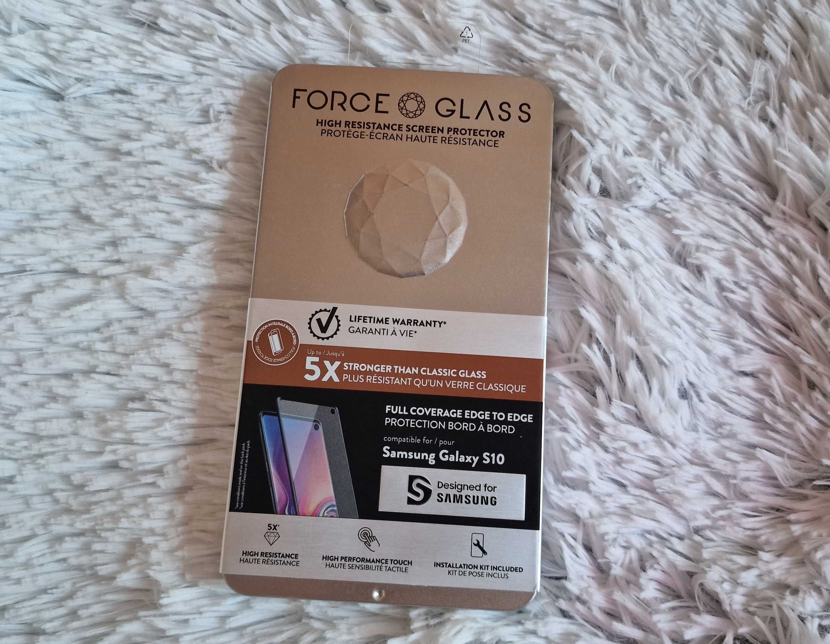 Force Glass - Szkło ochronne na ekran - Samsung Galaxy S10